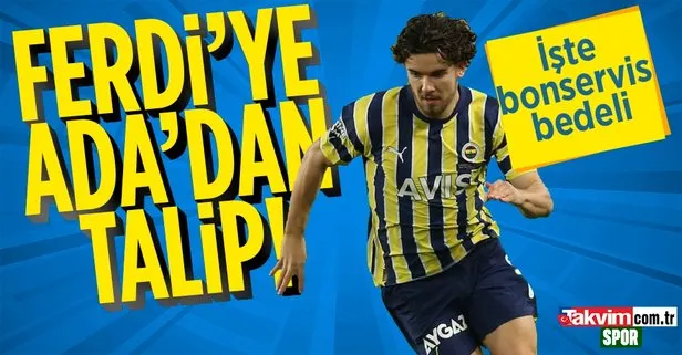 Transfer haberleri | Fenerbahçe'de Ferdi Kadıoğlu'na Ada'dan talip! Bonservis bedeli...