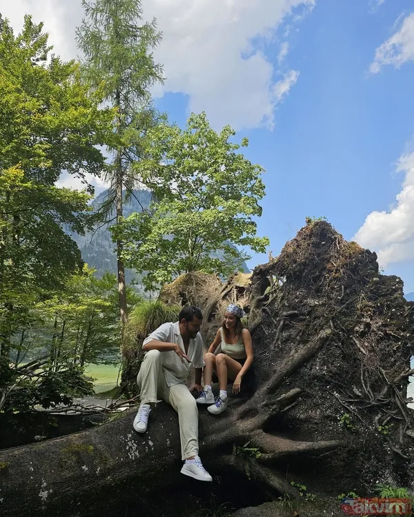 Kuruluş Osman'ın Cerkutay'ı Çağrı Şensoy ile eşi Buse Arslan'dan minik kızlarıyla ilk paylaşım geldi! - 5