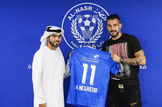 Alvaro Negredo resmen Al Nasr'da!
