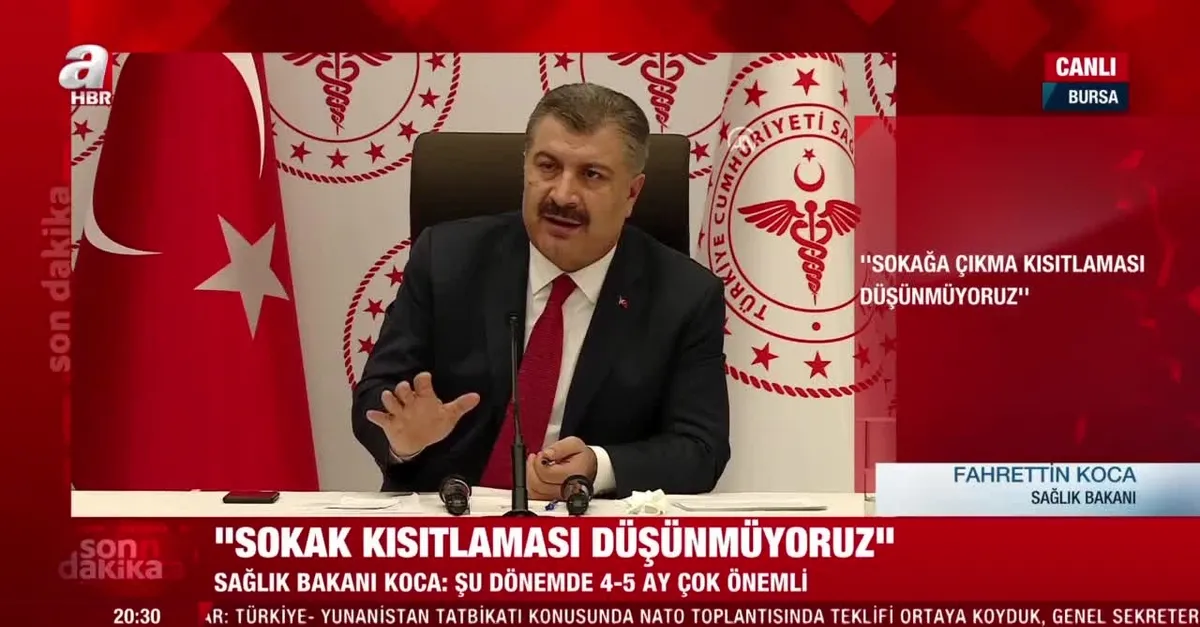 Sokağa çıkma kısıtlaması olacak mı? Sağlık Bakanı Fahrettin Koca açıkladı