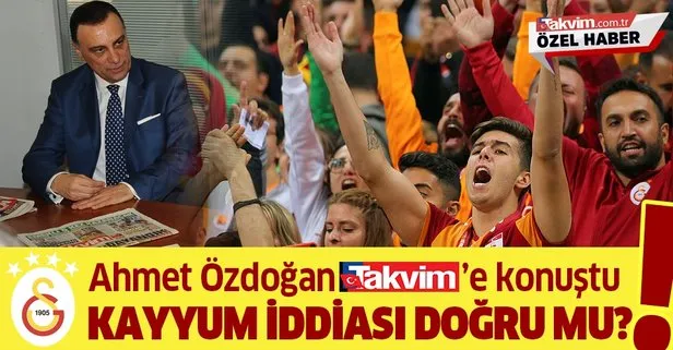 Galatasaray’a kayyum iddiaları yalan