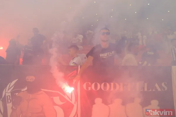 Beşiktaş Tirana maçında olay! Ceza tehlikesi var - 6