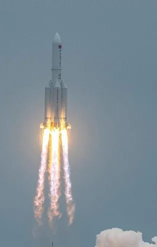 Son dakika: İşte Çin roketinin düştüğü yer! NASA'dan çok sert açıklama!