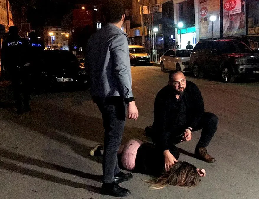 Adana’da dini nikahlı eşini canice darp etti!