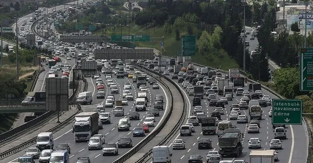 İstanbul’da trafik yoğunluğu!