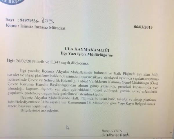 CHP'li Ula Belediyesi'nde bir çevre skandalı daha! Akyaka'da Mavi Bayrak tehlikede...-8