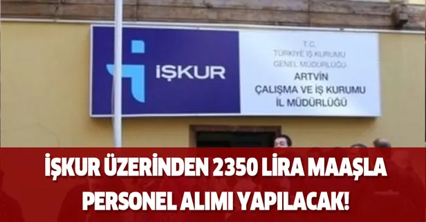 İŞKUR üzerinden büro memuru, işçi, aşçı ve şoför alımı başvuru şartları nedir?