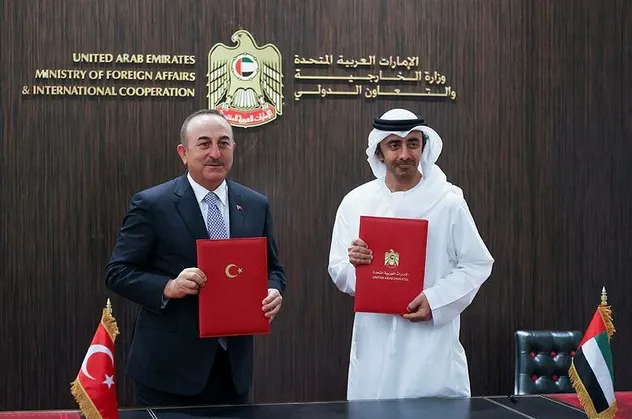 Bakan Çavuşoğlu'ndan BAE ziyareti sonrası flaş açıklamalar: Körfez’e karayoluyla ticaret başlayacak!