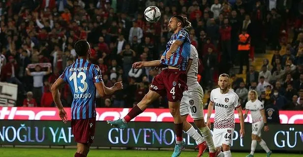 Lider Trabzonspor Gaziantep’te cepten yedi