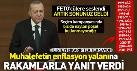 Son dakika: Başkan Erdoğan'dan önemli açıklamalar