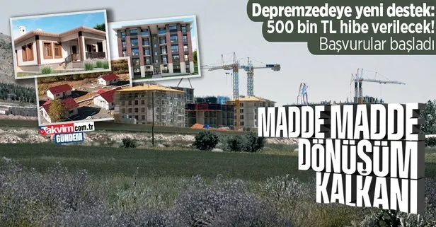 Çevre, Şehircilik ve İklim Değişikliği Bakanı Mehmet Özhaseki: Yerinde Dönüşüm projesi bugün başlıyor