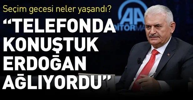 Başbakan Binali Yıldırım AA Editör Masası'na konuştu