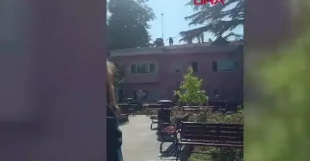 Sarıyer Baltalimanı Kemik Hastanesi'nde yangın!