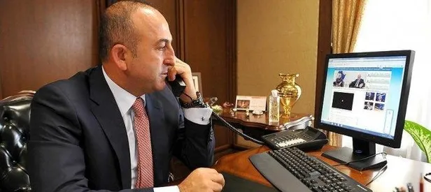 Çavuşoğlu'na kritik telefon