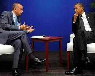Cumhurbaşkanı Erdoğan Obama ile görüştü