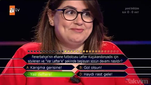 Kim Milyoner Olmak İster'de 125 bin TL'lik zor matematik sorusu: Hangisi bir narsistik sayı değildir? - 16