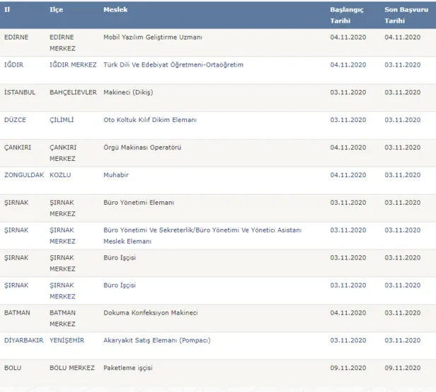 İŞKUR'da 2700 TL maaşla onlarca şehre sınavsız personel alımı başvurusu için detaylar-2