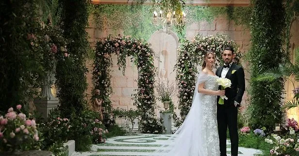 Fenerbahçeli futbolcu İrfan Can Kahveci evlendi