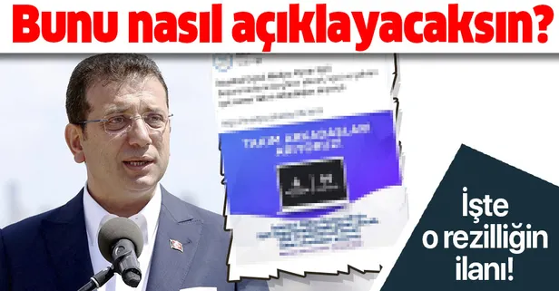 Ekrem İmamoğlu'nun işçi kıyımı kılıfı boşa çıktı! Medya A.Ş. çalışanlarını işten çıkardı, çok geçmeden yeni ilan verdi