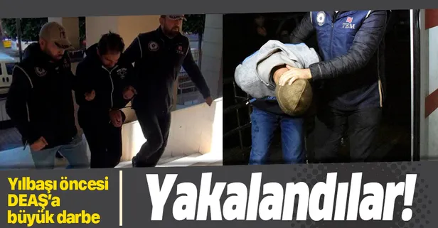 Yılbaşı öncesi terör örgütü DEAŞ’a büyük darbe: 15 kişi gözaltında