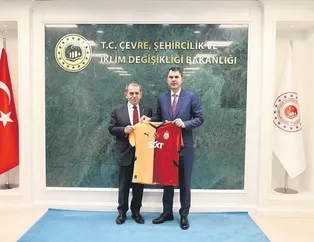 Bakan Kurum Özbek’i kabul etti