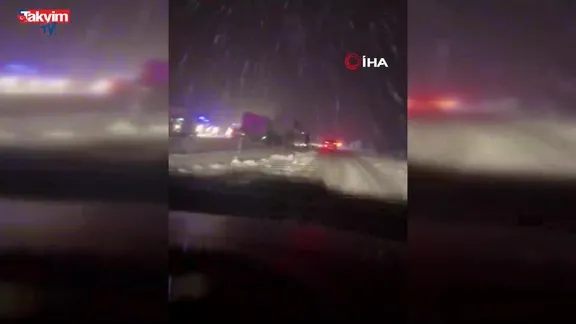 Sivas'ta kar ve tipi faciaya yol açtı: 1 ölü, 5 yaralı