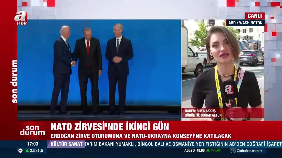 NATO Zirvesi'nde 2. gün! Başkan Erdoğan'ın programında neler var? A Haber muhabiri Rüya Akkuş aktardı