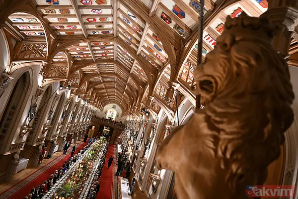 Trump İngiltere’de “krallar gibi” ağırlandı! Windsor Kalesi’nde büyük ziyafet: Beyaz Saray’dan ilginç paylaşım - 19