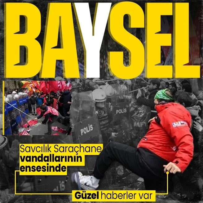 1 Mayıs’ta polise saldırı soruşturmasında yeni gelişme! Aralarında CHP’li trol Basel’in de olduğu 38 vandal tutuklandı: 12 yeni gözaltı