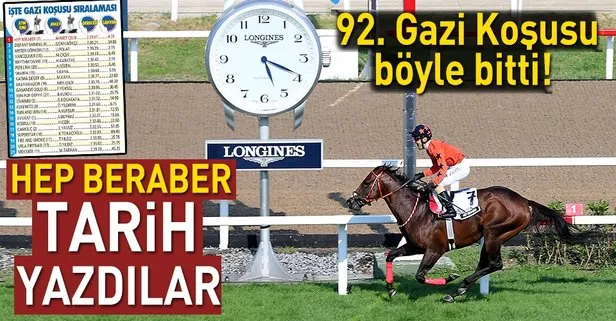 'Her beraber' tarih yazdılar