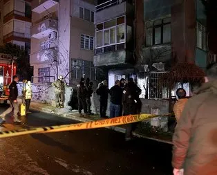 Pendik’te 4 katlı binada yangın: 1 ölü