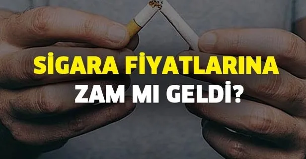 2 Mayıs sigara fiyat listesi! Sigara fiyatlarına zam mı geldi? Yeni ÖTV zammı açıklaması var mı?
