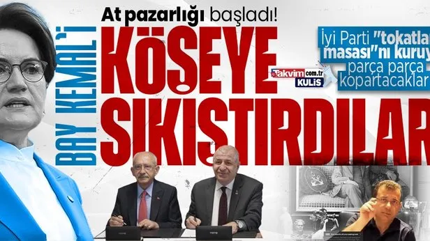 CHP Lideri Kılıçdaroğlu fena köşeye sıkıştı! Bir yanda zoom cuntası diğer yanda gizli protokol isyancıları! At pazarlığı başladı: İyi Parti Bay Kemali kumar masasında tokatlayacak!
