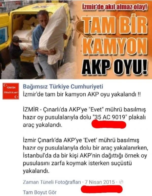 "Oylar çalınıyor" yalanı 24 Haziran öncesi de devrede-2