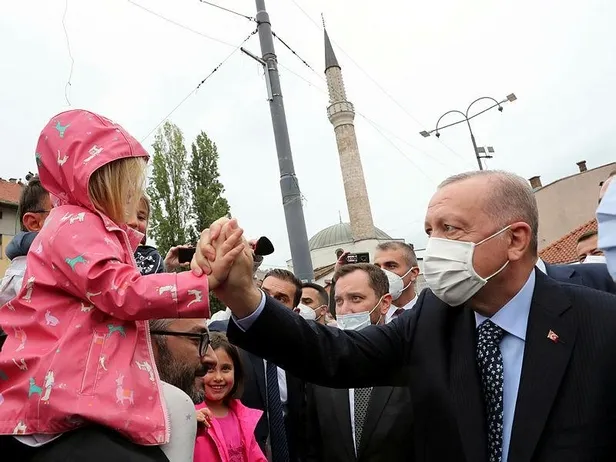 Başkan Erdoğan'dan Saraybosna'da Başçarşı Camii'nin açılışında önemli açıklamalar-4