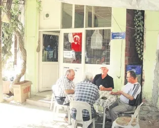 Bu çay ocağında siyaset yasak