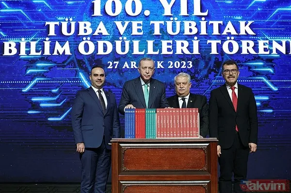 TÜBİTAK ve TÜBA Bilim Ödülleri sahiplerini buldu! 100.yılda Başkan Recep Tayyip Erdoğan takdim etti - 4