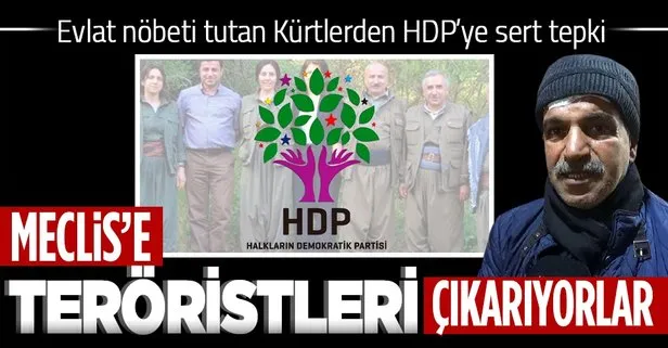 HDP’nin PKK’lı teröristlerin yakınlarını Meclis’e çıkarmasına evlat nöbetindeki ailelerden sert tepki: Hiçbiri bizi gündeme getirmedi