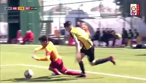 Mustafa Cengiz izletti: G.Saraylı Beknaz Almazbekov fair-play örneği