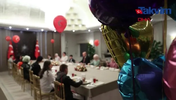 Başkan Erdoğan çocuklarla iftar yaptı