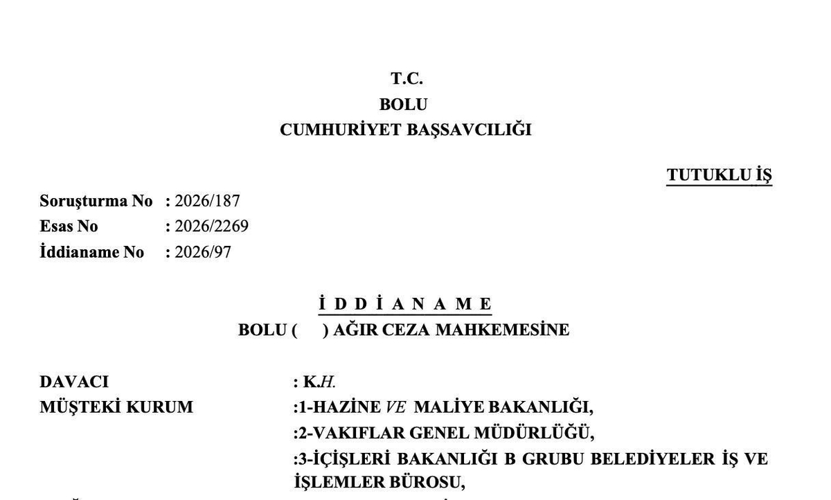 CHP'li Bolu Belediye Başkanı Tanju Özcan Hakkındaki İddianame Bolu 3. Ağır Ceza Mahkemesi’ne gönderildi | 2 bakanlık davacı oldu-2
