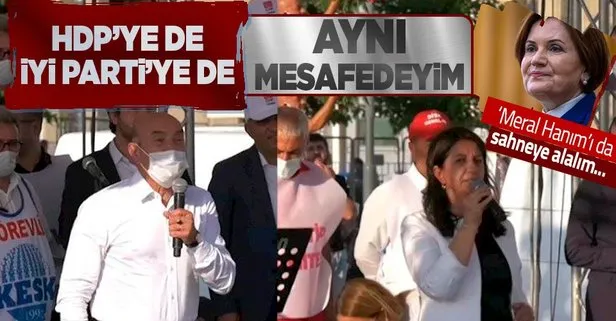 CHP’li İzmir Büyükşehir Belediye Başkanı Tunç Soyer: İYİ Parti’ye de HDP’ye de aynı mesafedeyim