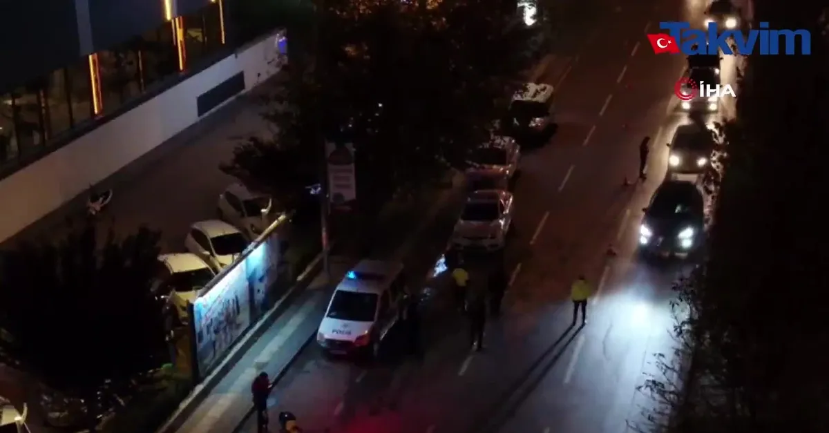 Bursa'da drone destekli asayiş uygulaması