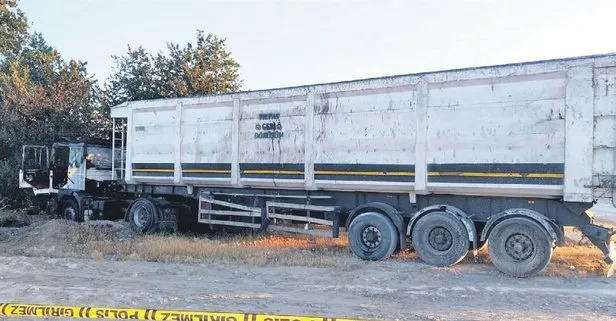Kuzenini TIR'da uyurken öldürdü! TIR'ı yaktı | Kuzeninin cesediyle 300 kilometre yolculuk yaptı
