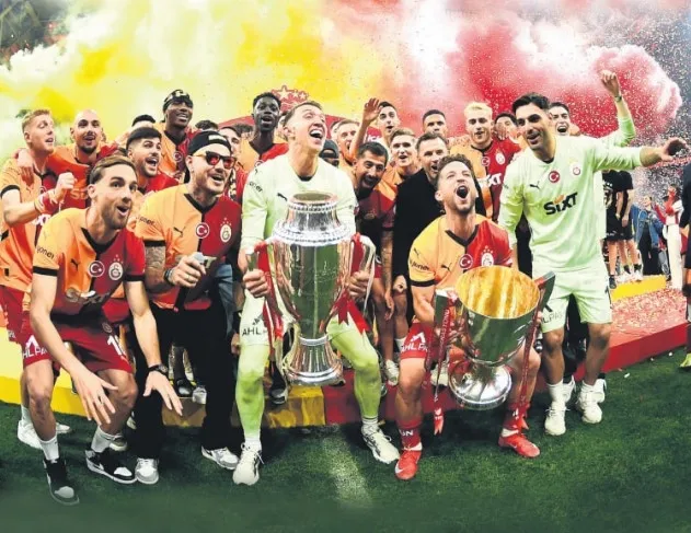 5 yıldızlı şampiyon Galatasaray