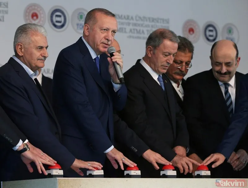 Marmara Üniversitesi Recep Tayyip Erdoğan Külliyesi'nin temeli, törenle atıldı