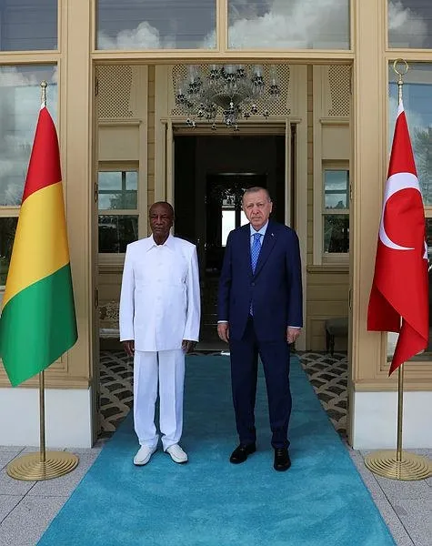 Başkan Erdoğan, Gine Cumhurbaşkanı Alpha Conde ile görüştü-3