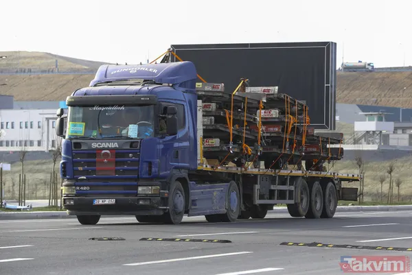 Tarihi taşınmada aprondaki son yoğunluk Kule'den de görüntülendi - 10