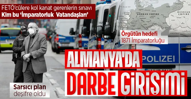 Almanya'da ‘Soko Schatten’ kod adıyla eş zamanlı darbe operasyonu! Federal Meclis'i basacaklardı: Çok sayıda gözaltı var