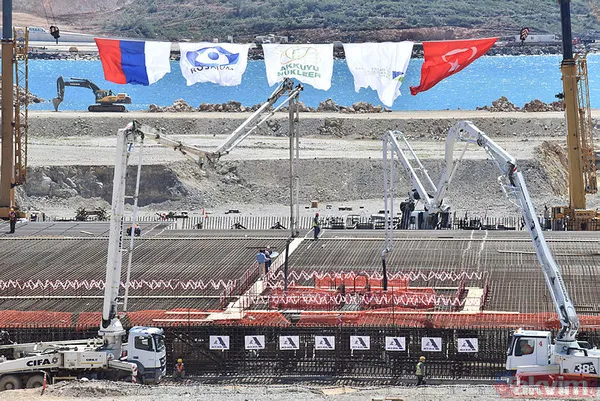 Akkuyu Nükleer Santrali'nin temeli atıldı - 20